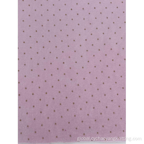 Custom Print Polyester Super Soft Velvet Toy Fabric